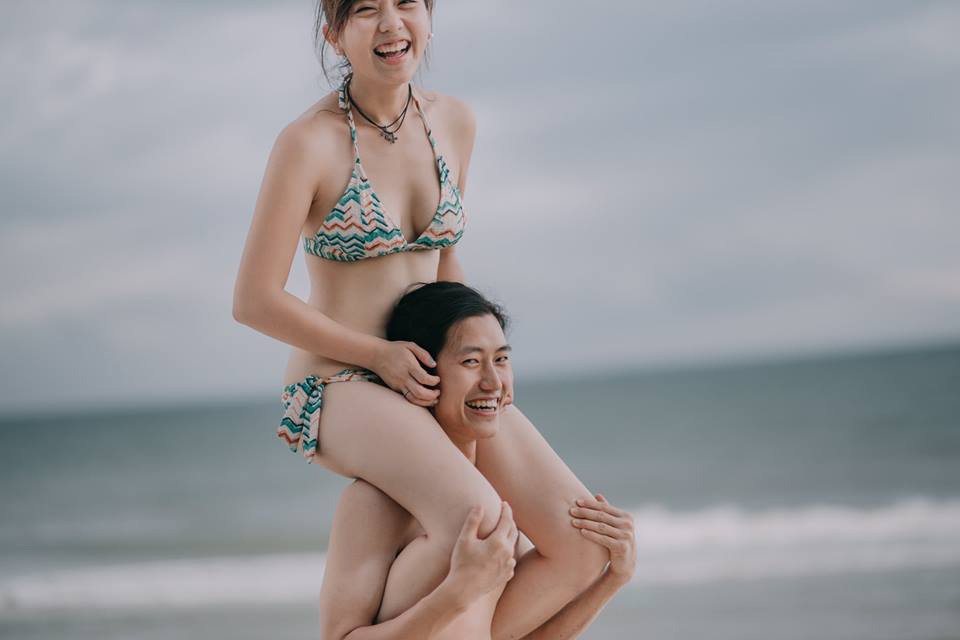 Dân mạng tự hào Việt Nam đẹp tuyệt trong ảnh cưới của cặp đôi Đài Loan - 2 Cặp đôi ghé thăm bờ biển Ninh Thuận, chụp những bức ảnh đẹp như thế này