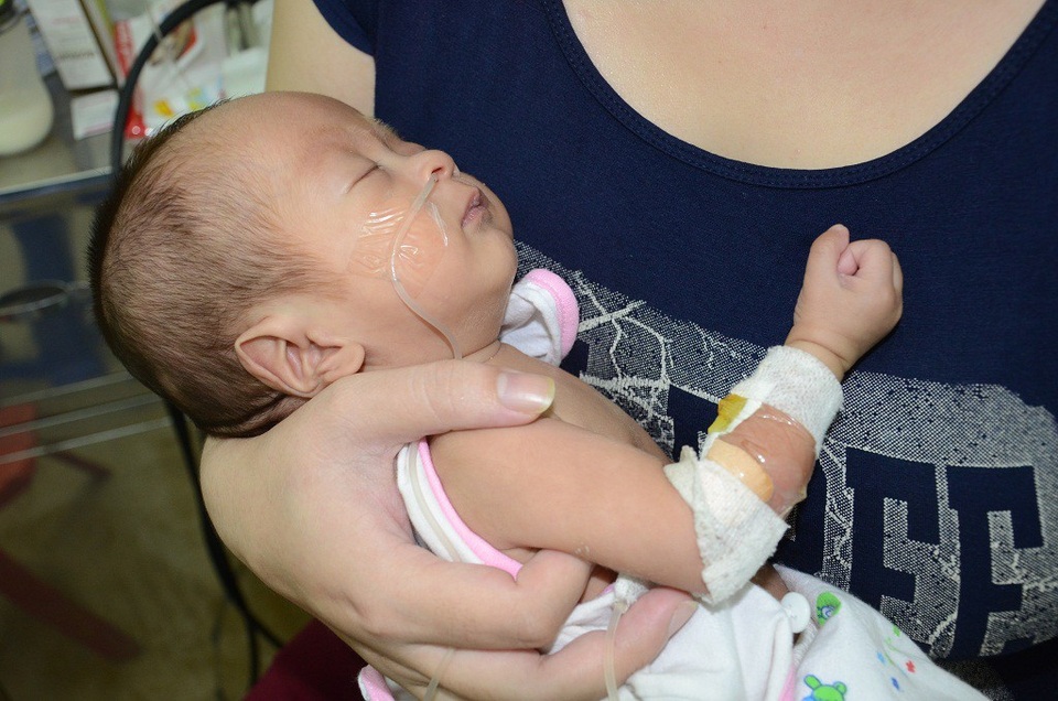 Mong manh sự sống của bé 4 tháng tuổi cùng lúc mắc tim bẩm sinh và nấm máu - 10 Bé Tiến Thịnh có cơ hội được sống, nếu được tiếp tục chữa trị và phẫu thuật tim