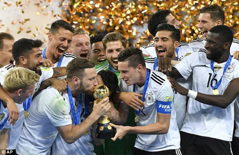 10 sự kiện thể thao quốc tế nổi bật năm 2017 - 10
Đức vô địch FIFA Cup 2017