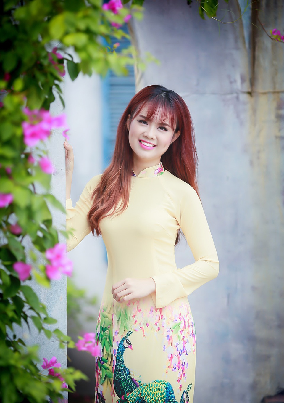 Nữ sinh khoe sắc kiều diễm giữa cánh đồng hoa - 6
Ngô Thị Hiền (sinh năm 1995) - sinh viên Học viện Công nghệ bưu chính viễn thông.