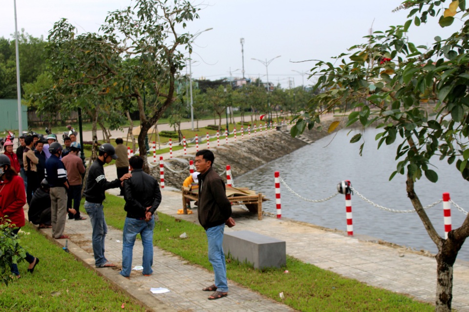 
Khu vực phát hiện thi thể người đàn ông.
