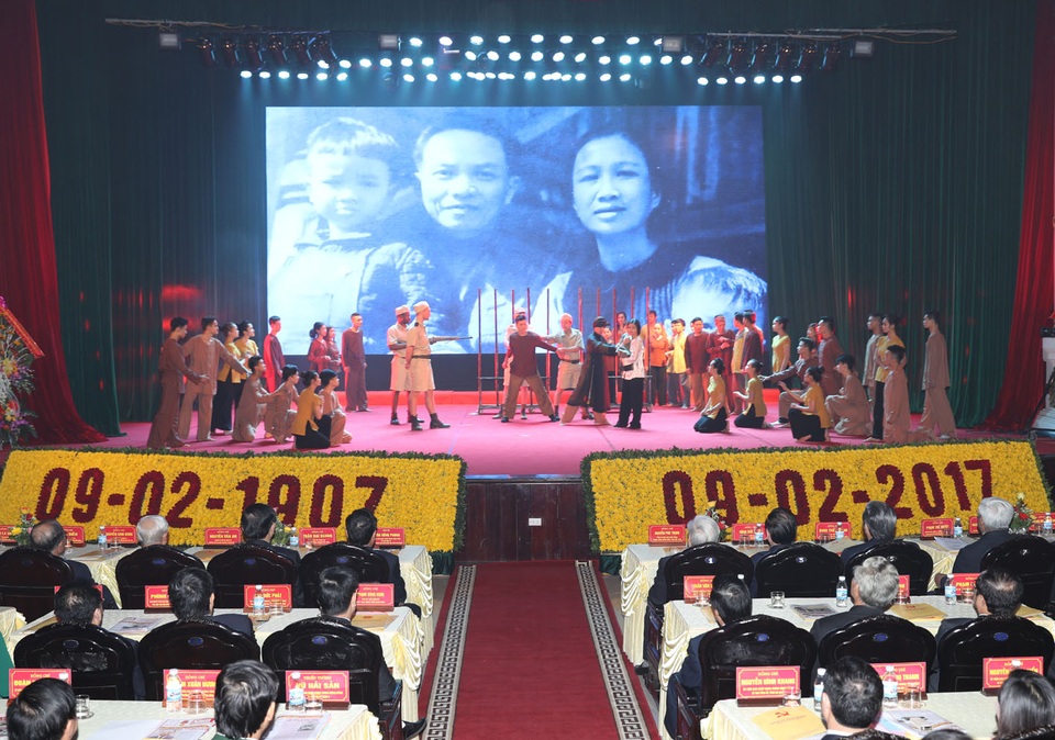 Tổng Bí thư Nguyễn Phú Trọng dự Lễ kỷ niệm 110 năm ngày sinh Tổng Bí thư Trường Chinh - 3