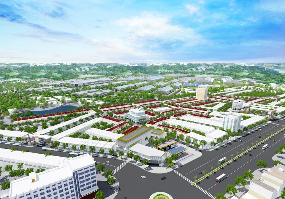 Khu đô thị Viêm Trung - điểm nhấn mới cửa ngõ Nam Đà Nẵng - 1 Phối cảnh tổng thể dự án KĐT Viêm Trung