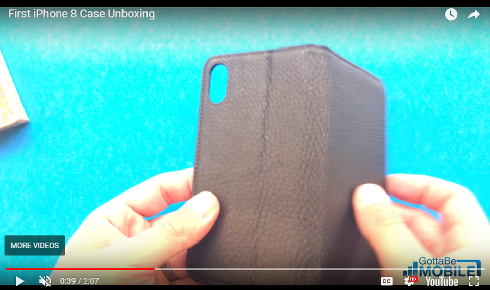 iPhone 8 chưa ra mắt, hàng loạt dịch vụ đã sớm "đón đầu" - 9
Thậm chí trên YouTube cũng bắt đầu xuất hiện các video mở hộp ốp lưng iPhone 8 bằng da.