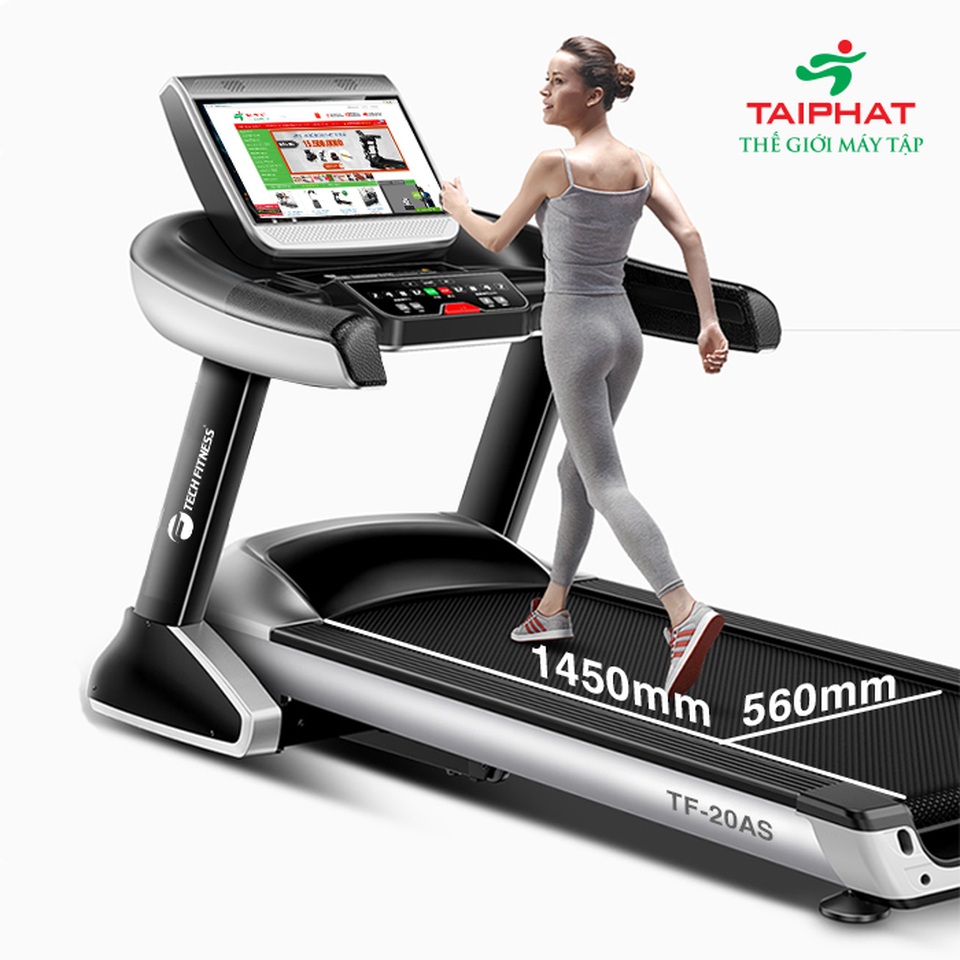 Món quà Tết dưới 10 triệu giàu ý nghĩa cho mọi gia đình Việt ngày đầu năm - 5
Máy chạy bộ TechFitness 20AS.
