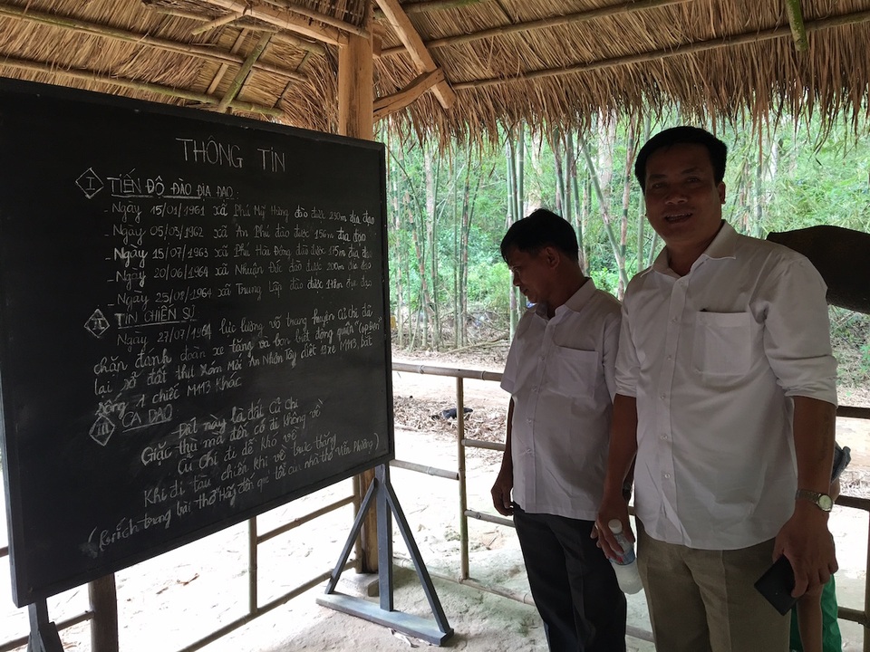 Đến địa đạo Củ Chi "trải nghiệm" cuộc chiến từ trong lòng đất! - 15 Mùa Xuân 1975, nhiều cánh quân lớn của Quân đoàn 3 và nhiều đơn vị chủ lực, địa phương tiến vào giải phóng thị trấn Củ Chi và dinh lũy cuối cùng của địch tại Sài Gòn, kết thúc toàn thắng cuộc kháng chiến chống Mỹ, vào lúc 11 giờ ngày 30/4/1975.