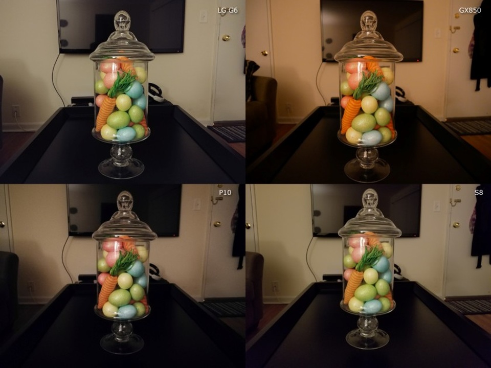 Ở bài test thứ 2, có thể thấy rằng GX850 mang đến tông màu ấm hơn so với thực tế, trong khi cả 3 mẫu smartphone Android đều tái hiện khá tốt.