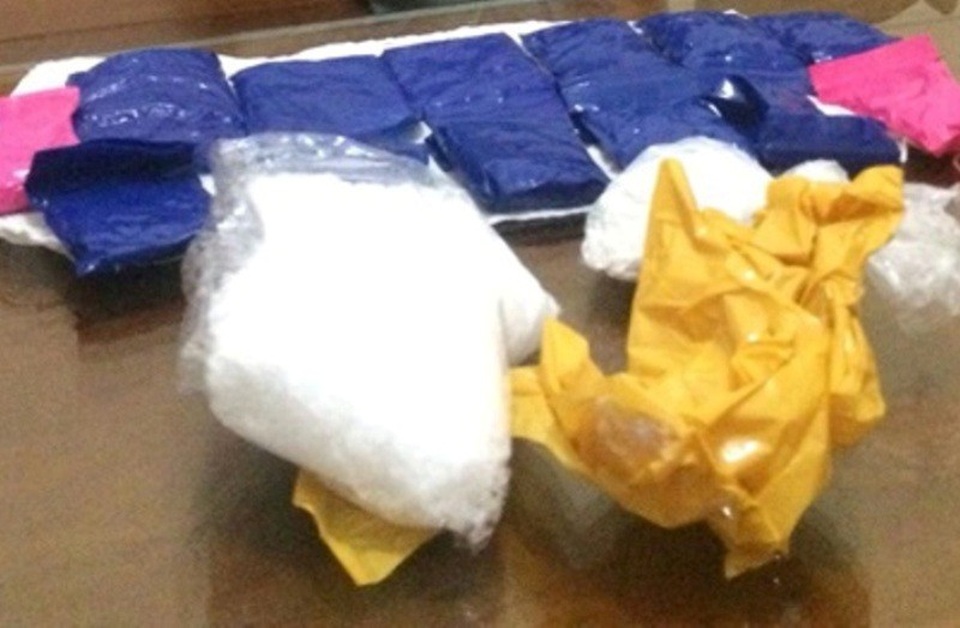 Bắt giữ đối tượng trong đường dây mua bán ma túy xuyên quốc gia - 2 Tang vật vụ án
