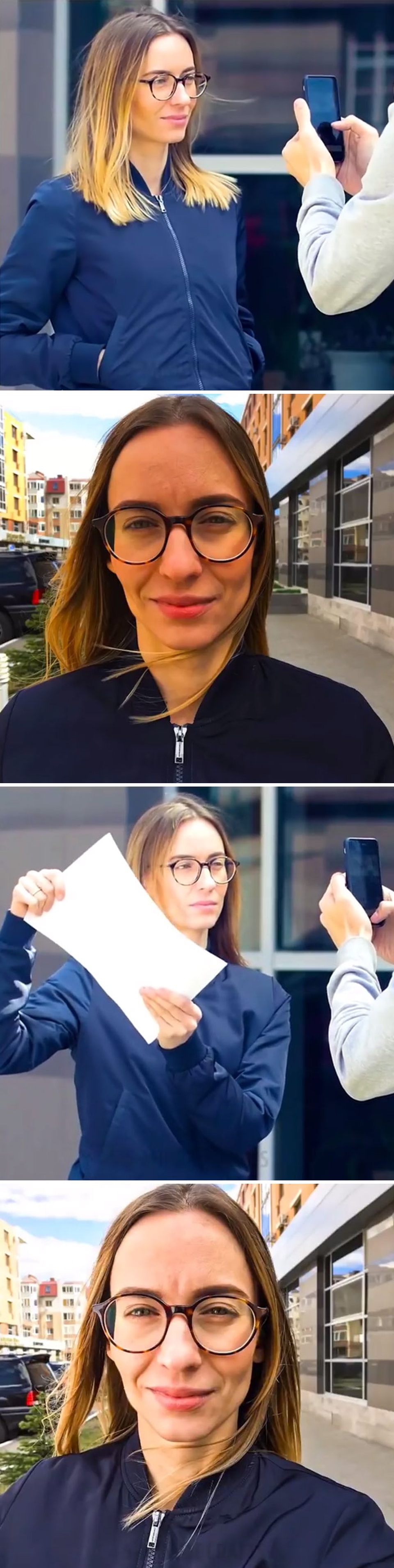 Sử dụng một tờ giấy trắng để làm reflector.