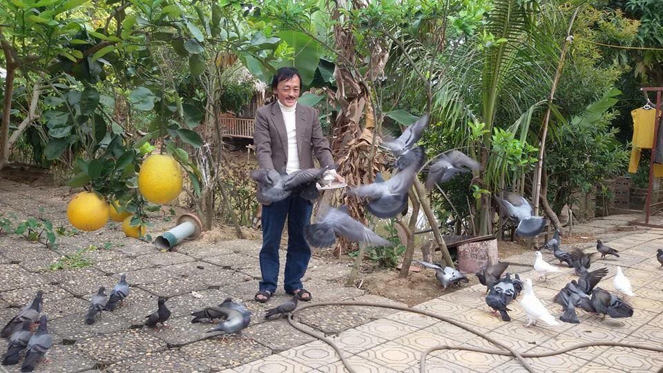 Nghệ sĩ Giang “còi”: “Khi đối diện với cái chết, tôi không lạc quan nổi” - 1 Nghệ sĩ Giang còi chia sẻ, nhà trồng rất nhiều loại cây ăn quả và anh vui thú với việc trồng cây.