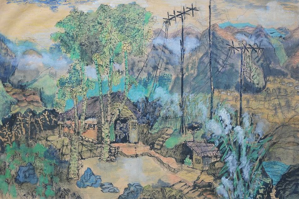 Trưng bày tranh của 70 danh hoạ nổi tiếng nền mỹ thuật hiện đại - 2 Tranh của 70 hoạ sĩ nổi tiếng nền mỹ thuật hiện đại sẽ được giới thiệu rộng rãi đến nhân dân.