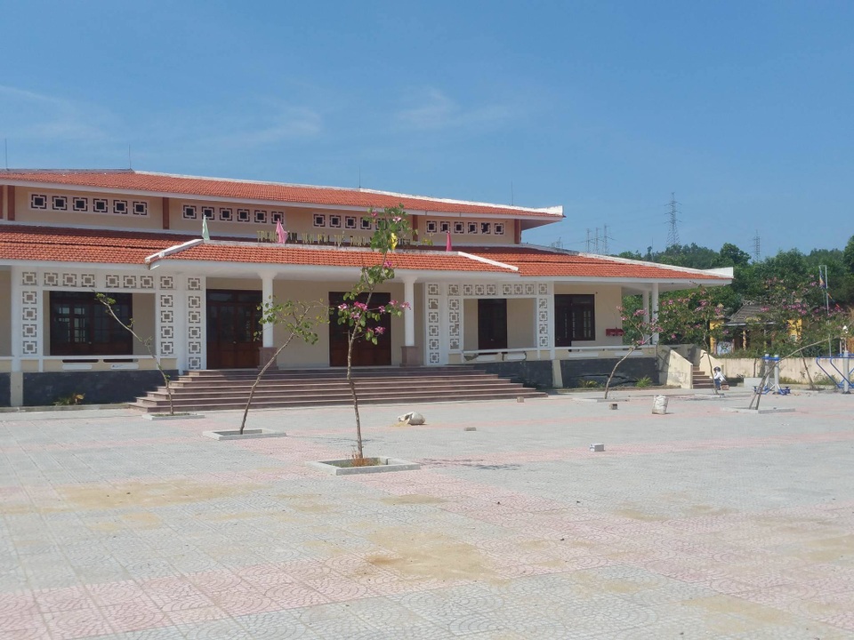 Trung tâm văn hóa - thể thao xã Hòa Liên được đầu tư với kinh phí 4,8 tỷ đồng