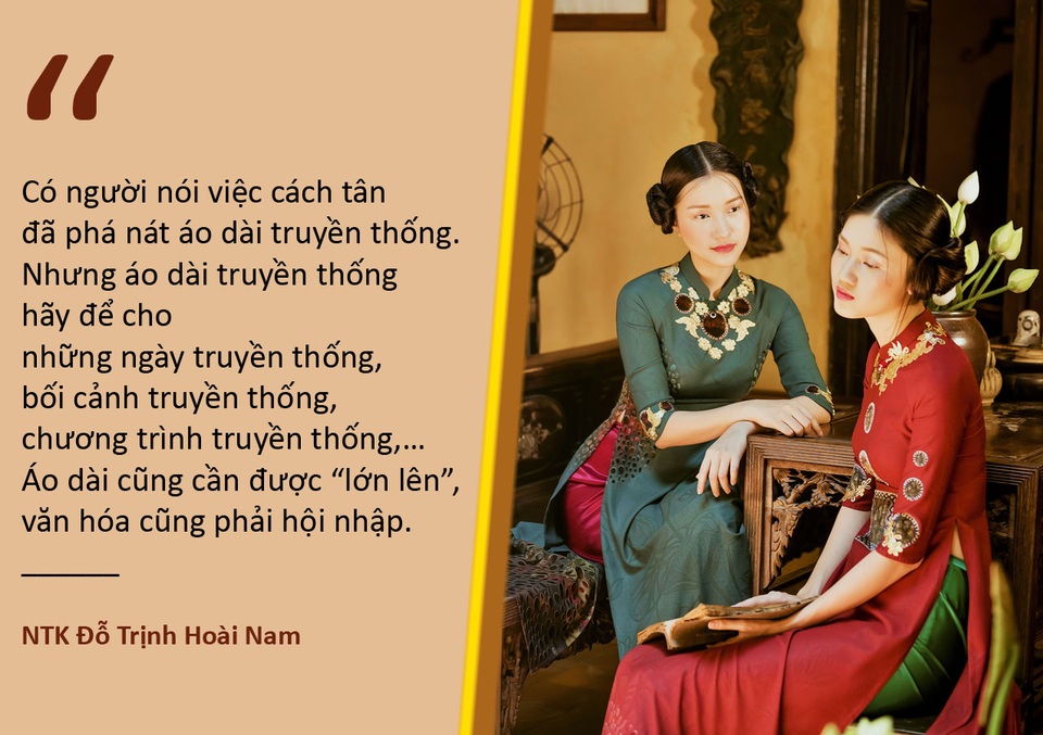 Hoa hậu, áo dài và những cuộc chơi đẳng cấp quốc tế - 2 Xem thêm: Lần đầu tiên áo dài dát vàng Việt Nam sẽ trình diễn ở Mỹ
Tại sao BST áo dài Việt được chọn mở màn New York Couture Fashion Week?