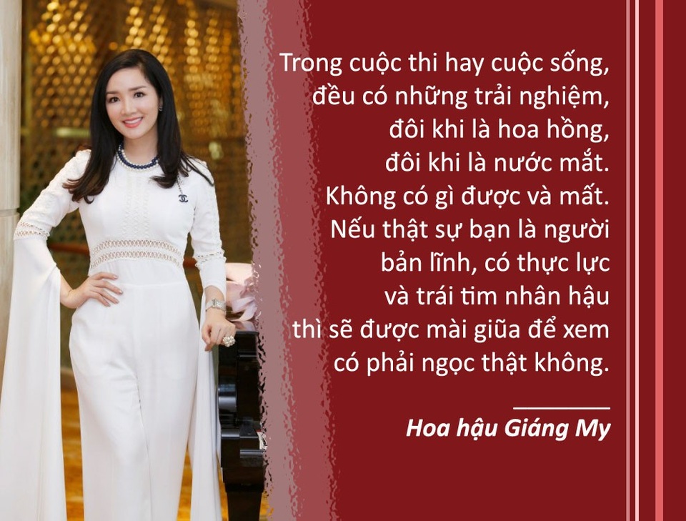 Quá nhiều điều để nói xoay quanh những cuộc thi Hoa hậu… - 5 Xem thêm: Hoa hậu Giáng My: “Lời nhận xét trở thành thù hằn cá nhân…”?