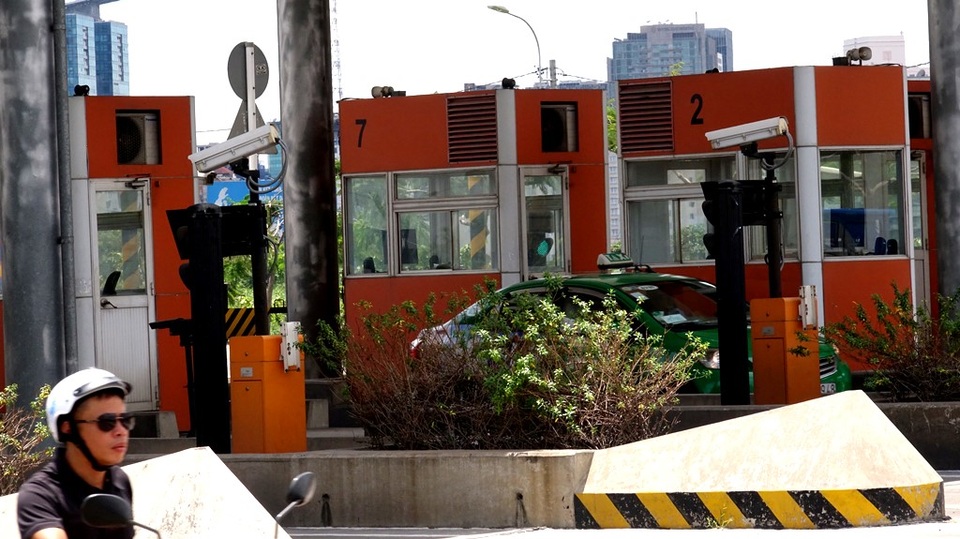 Những trạm thu phí bỏ hoang giữa Sài Gòn - 15 Đường hầm sông Sài Gòn được xây dựng từ nguồn vốn ODA Nhật Bản nên thuộc diện được xóa bỏ thu phí
