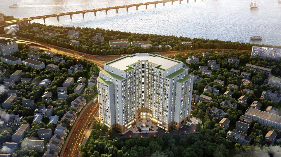 "Ở phải rộng, làm phải lớn" - Mở bán đợt cuối T&T Riverview - 1 Phối cảnh thổng thể dự án T&T Riverview