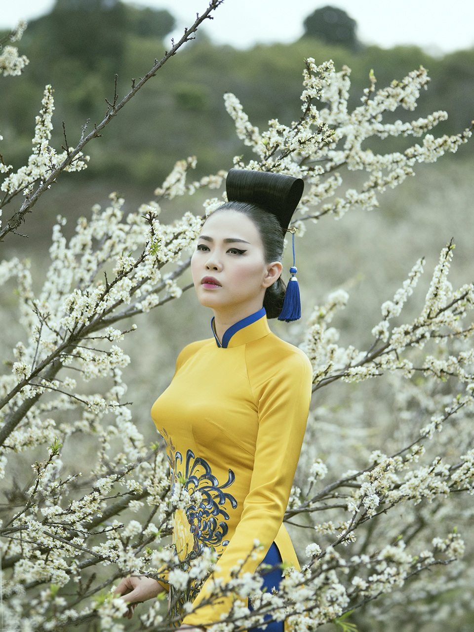 Kenny Thái ra mắt bộ sưu tập áo dài “Mùa hoa” mang phong cách Nhật Bản - 12 Kenny Thái ra mắt bộ sưu tập áo dài “Mùa hoa” mang phong cách Nhật Bản - 12