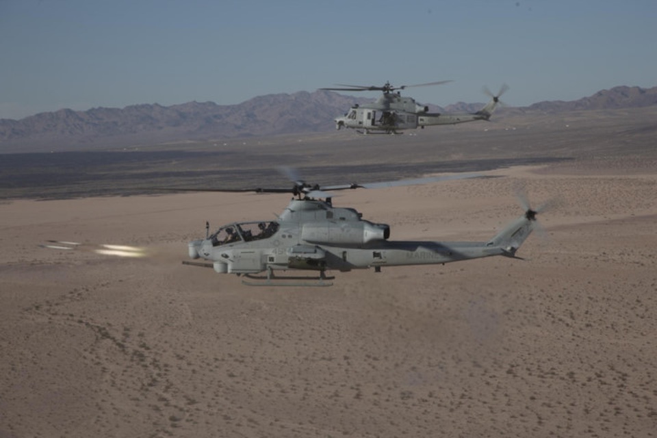 Trực thăng AH-1Z Viper: “Rắn siêu độc” của Quân đội Mỹ - 9
Hiện mới chỉ có 58 chiếc AH-1Z Viper trong biên chế Thủy quân lục chiến Mỹ và con số này sẽ tăng lên 189 cho đến năm 2020.