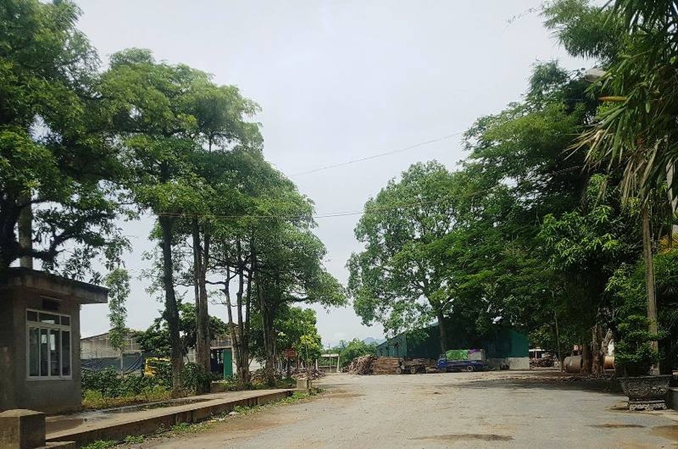 Nữ công nhân tử vong trong hồ chứa nước công ty giấy - 1 Công ty cổ phần giấy Mục Sơn, nơi xảy ra vụ tai nạn lao động