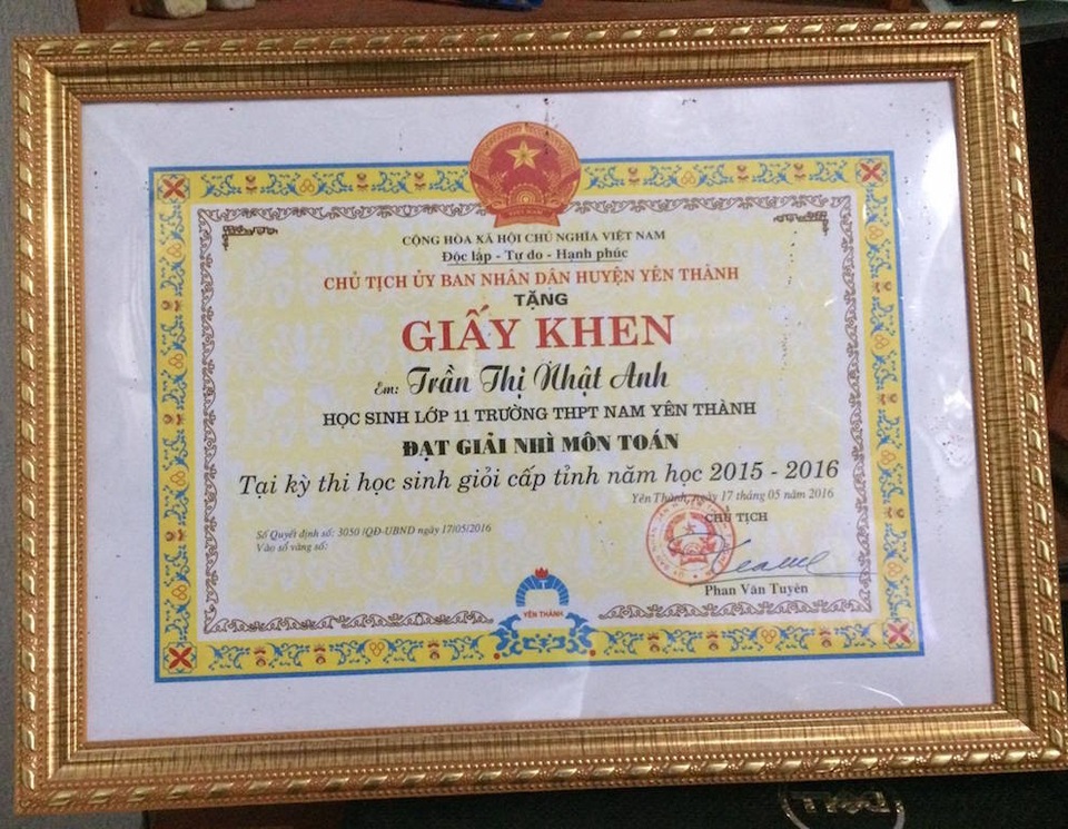 Gian khó đường đến giảng đường của nữ sinh con liệt sỹ cứu rừng - 4 (Ảnh: Nguyễn Tú)