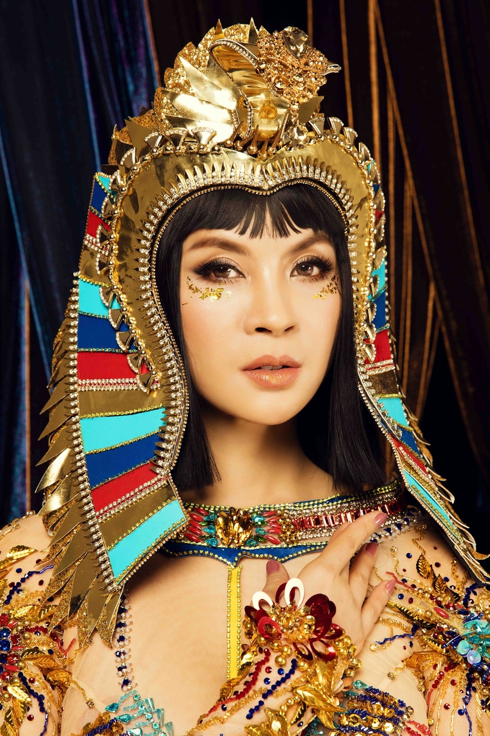 Thanh Mai chia sẻ: Dù công việc bận rộn, nhiều áp lực nhưng Thanh Mai luôn cố kiềm chế nóng giận, stress, giữ cho tâm hồn thư thái nhất có thể”.