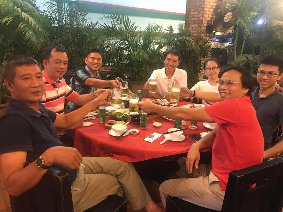 Thành viên CLB tại TP Hồ Chí Minh cùng chia sẻ niềm vui với các thành viên miền Bắc