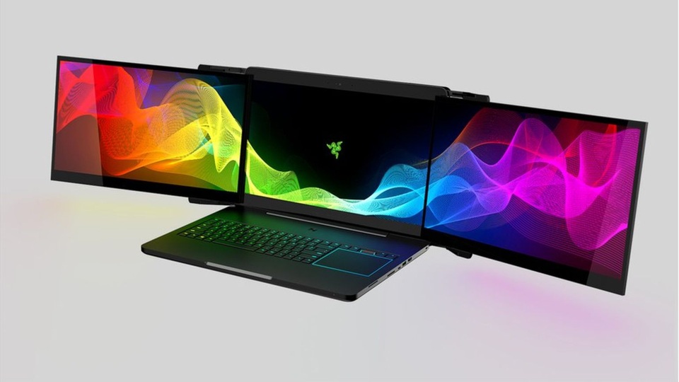 2 mẫu laptop "3 màn hình" cực độc trưng bày tại CES 2017 bị mất cắp - 1 2 mẫu laptop "3 màn hình" cực độc trưng bày tại CES 2017 bị mất cắp - 1