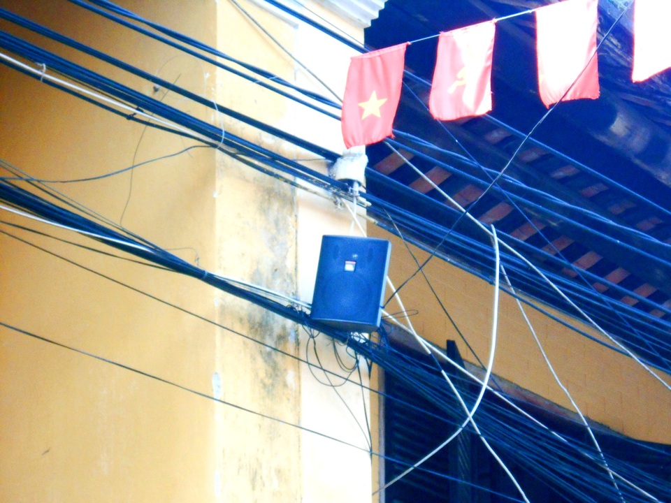 Hội An điều chỉnh loa phường - 2 Loa thùng điện tử trong phố cổ sẽ giảm được tiếng ồn