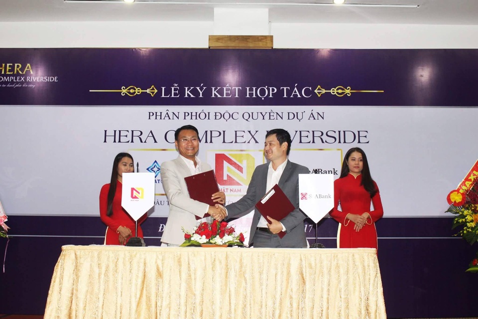 Nhất Nam Land ký kết phân phối độc quyền dự án Hera Complex Riverside - 2
Nhất Nam Land và SeaBank ký kết hợp đồng hợp tác