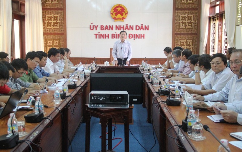 Tàu vỏ thép vừa đóng đã hư hỏng: Do nước biển mặn, thời tiết khắc nghiệt? - 1 Lãnh đạo UBND tỉnh Bình Định chưa đồng tính với cách làm việc của cơ sở đóng tàu vỏ thép theo Nghị định 67 của Chính phủ với kiến nghị của ngư dân