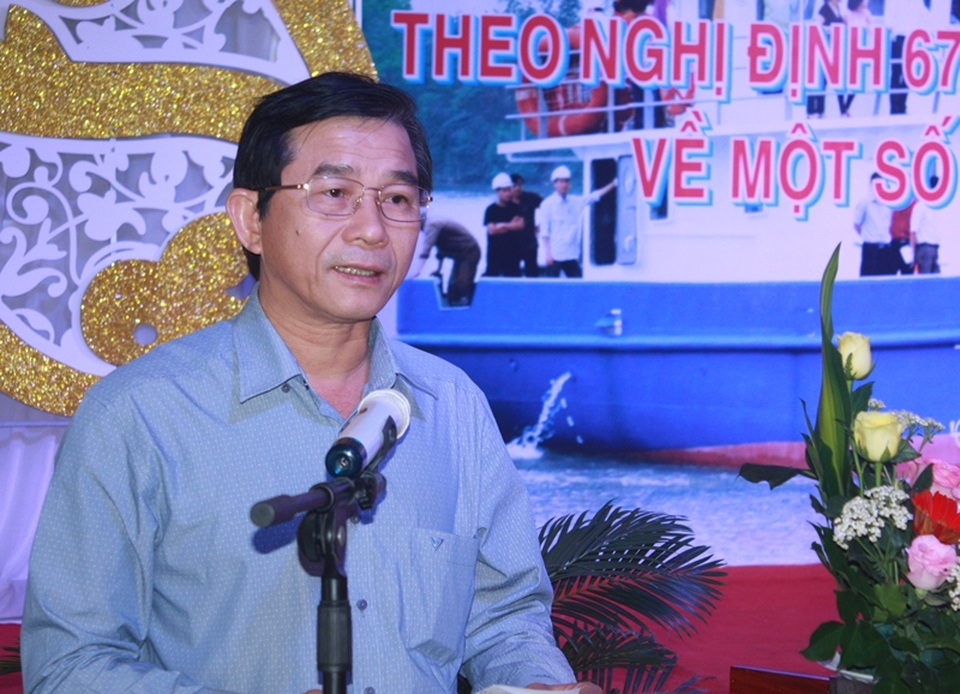 Vụ tàu 67 hư hỏng: “Nếu hỏng phải thay máy mới chứ không sửa” - 2
Ông Trần Châu, Phó Chủ tịch UBND tỉnh Bình Định cho biết đã chỉ đạo Công an tỉnh báo cáo Bộ Công an vào cuộc điều tra.