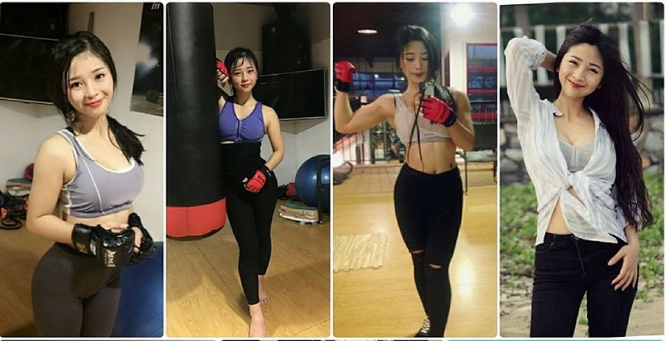 Chân dung cô gái xinh đẹp múa côn điêu luyện gây sốt mạng - 1 Trần Thị Hậu