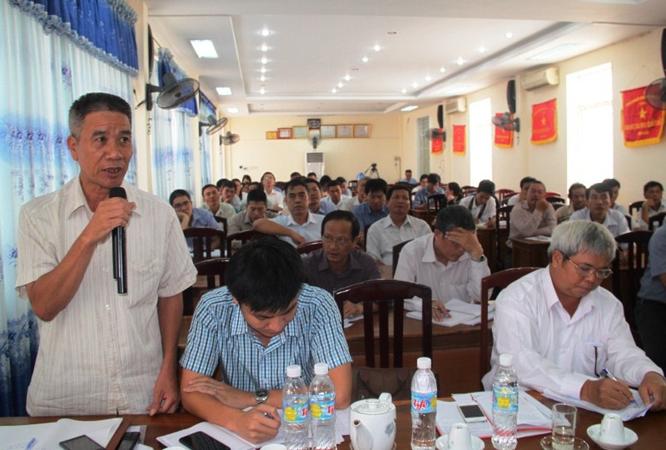 Bình Định: Vụ tàu vỏ thép hư hỏng: Bất ổn từ hợp đồng? - 4 Ông Bùi Hữu Hùng, Phó Tổng giám đốc Công ty TNHH MTV Nam Triệu