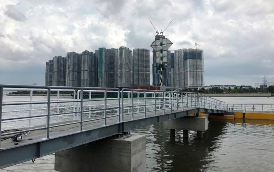 Sắp vận hành kỹ thuật "xe buýt" đường sông đầu tiên ở Sài Gòn - 2 Sắp vận hành kỹ thuật "xe buýt" đường sông đầu tiên ở Sài Gòn - 2