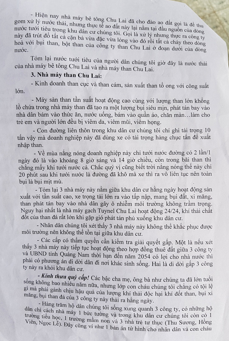 Ba nhà máy ô nhiễm “kẹt cứng” trong khu dân cư, dân “sống mòn” vì bệnh! - 2 Ba nhà máy ô nhiễm “kẹt cứng” trong khu dân cư, dân “sống mòn” vì bệnh! - 2