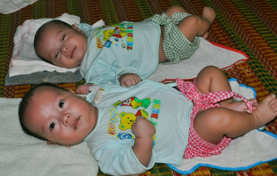Thương bé 3 tháng tuổi mắc bệnh teo hẹp động mạch phổi và hở van tim ba lá - 2 Lần hoài thai thứ ba của chị đong đầy cả niềm vui và nước mắt chan chứa
