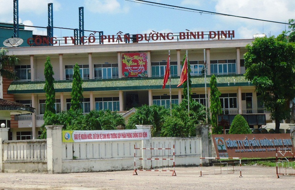 Tạm ngừng hoạt động Công ty CP Đường Bình Định? - 1 Tạm ngừng hoạt động Công ty CP Đường Bình Định vì lờ những chỉ đạo của tỉnh