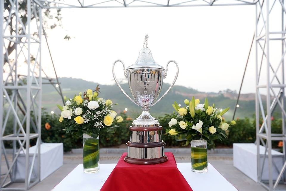 Gôn thủ Song Jae Won vô địch giải FLC Halong Club Championship 2017 - 2 Gôn thủ Song Jae Won là người đầu tiên được khắc tên mình trên chiếc cup luân lưu