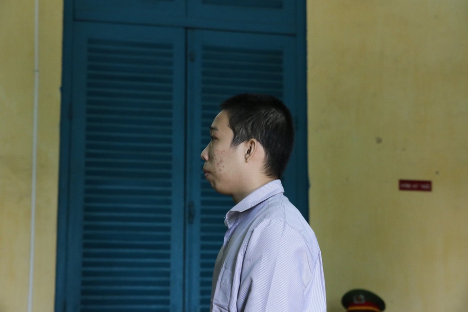 Bị cáo Út Hết tại phiên tòa.