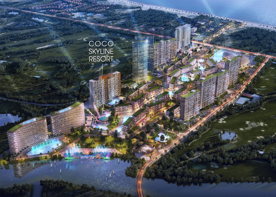 Dự án “định vị điểm” tạo cú hích đột phá cho thị trường BĐS Đông Nam Đà Nẵng - 2
Phối cảnh tố hợp giải trí Cocobay