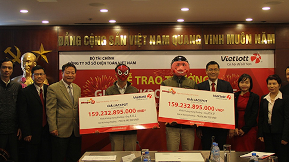 Theo đại diện Vietlott, việc có 2 giải Jackpot tại một kỳ quay là chuyện bình thường