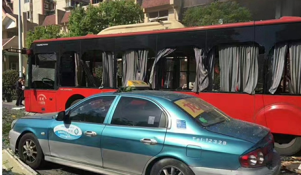 Nổ lớn tại Trung Quốc: 2 người chết, hơn 50 người bị thương - 2 (Ảnh: SCMP)