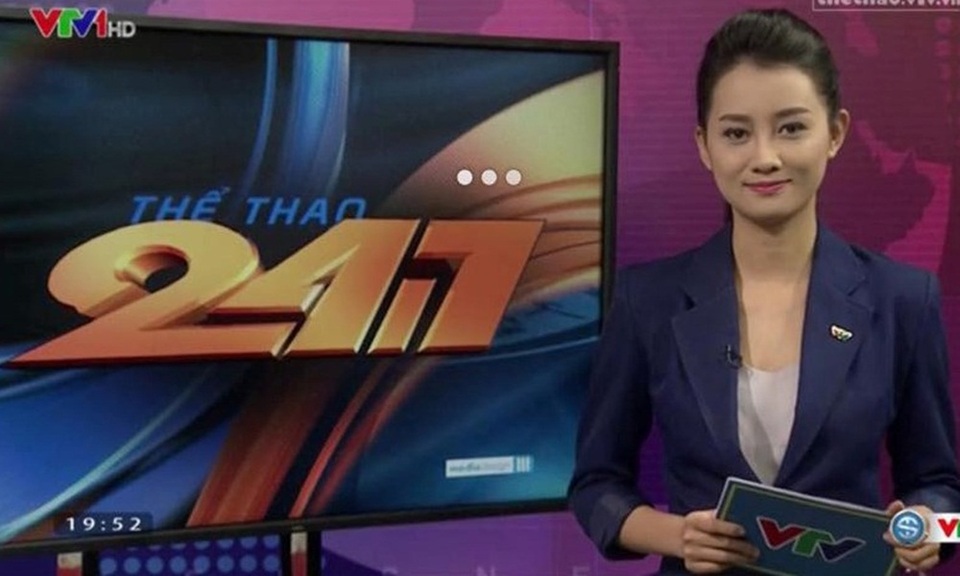 MC Thể thao VTV Quỳnh Chi dẫn chương trình The Remix - 2 Quỳnh Chi được khán giả cả nước biết đến qua nhiều chương trình Thể thao, trong đó có bản tin Thể thao 24/7.