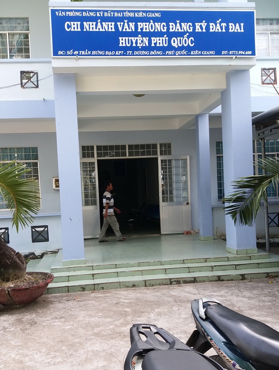 Nguyên kế toán trưởng văn phòng đăng ký đất đai huyện Phú Quốc bị bắt giam - 1
Nơi bà Nguyễn Thị Ngọc Ánh làm việc trước khi bị bắt