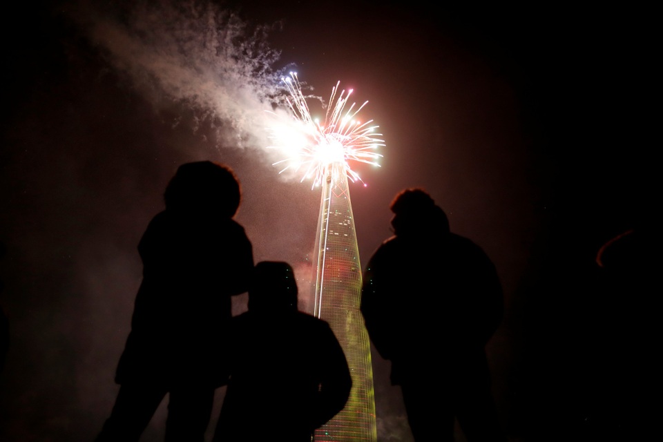 Thế giới mở "đại tiệc" pháo hoa đón năm 2018 - 4
(Ảnh: Reuters)