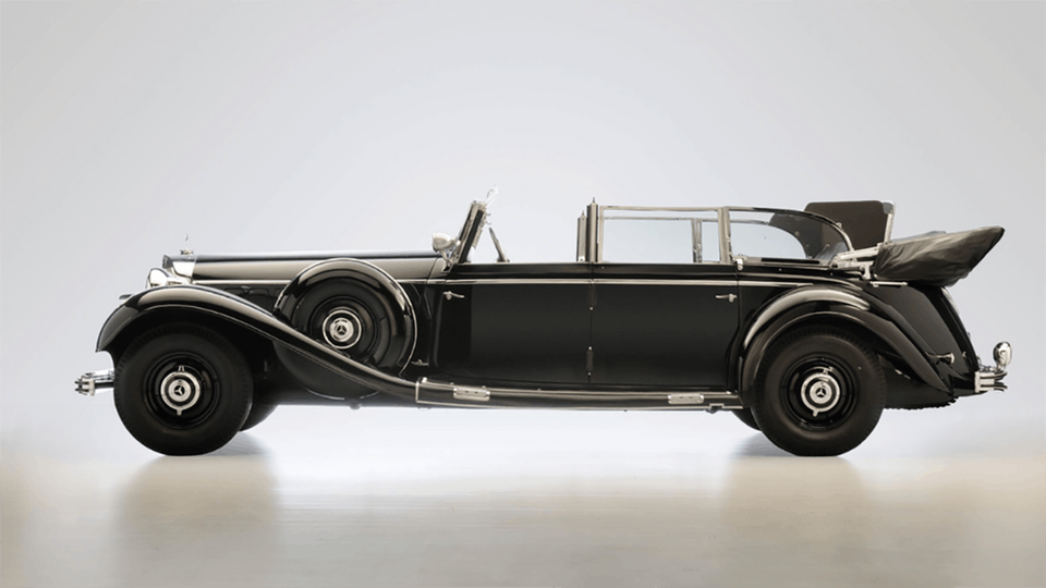 Cận cảnh chiếc Mercedes-Benz bọc thép của Hitler - 3 Cận cảnh chiếc Mercedes-Benz bọc thép của Hitler - 3