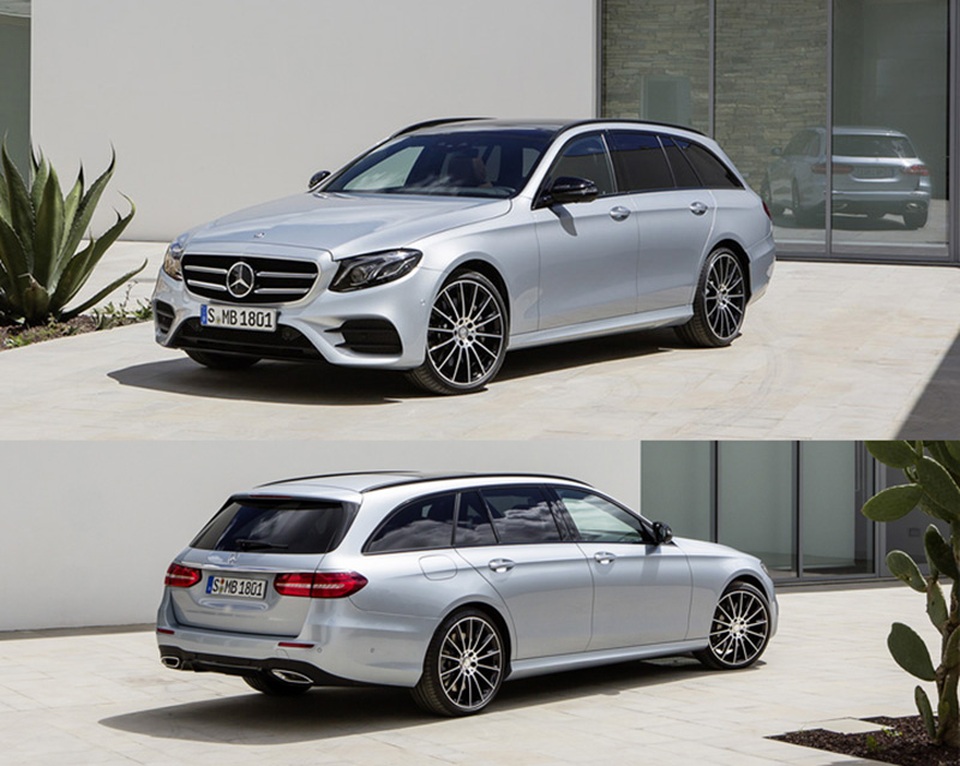 Mercedes-Benz E-Class All-Terrain - "Quái thú" biến hình - 3 Chiếc Mercedes-Benz E400 wagon được sử dụng để phát triển mẫu E-Class All-Terrain
