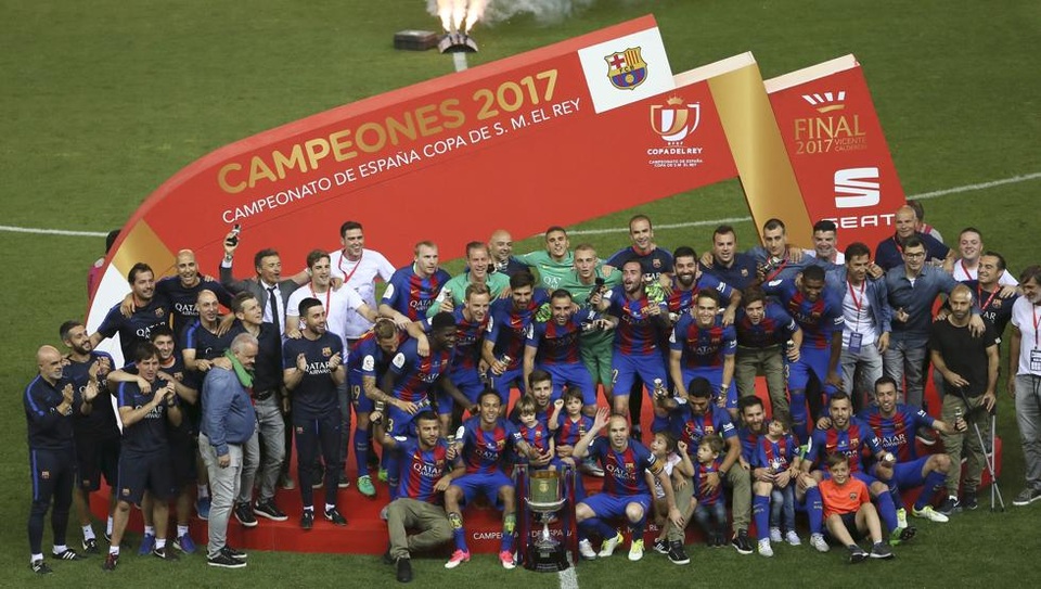 Những khoảnh khắc đưa Barca vô địch Cúp Nhà vua trong ngày chia tay HLV Enrique - 22
Đây là lần thứ 29, Barcelona vô địch Cúp Nhà vua