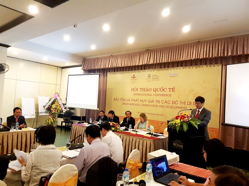 Hội thảo quốc tế bảo tồn và phát huy giá trị các đô thị di sản được tổ chức ngày 14/6 tại Hội An