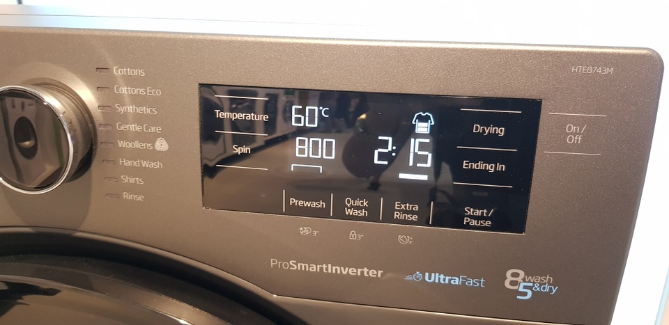 Máy giặt nhanh nhất thế giới: Giặt sấy trong 30 phút - 2
Chế độ giạt Quick Wash giúp người dùng giặt sấy nhanh chỉ trong 30 phút.